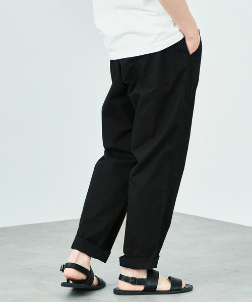 Alpha Industries（アルファインダストリーズ）の「イージーベーカーパンツ／シェフパンツ 無地（その他パンツ・メンズ・ブラック/オリーブ/ベージュ・LARGE/X-LARGE/SMALL/MEDIUM）」の17枚目の写真