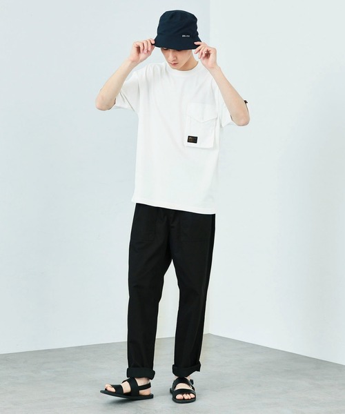 Alpha Industries（アルファインダストリーズ）の「イージーベーカーパンツ／シェフパンツ 無地（その他パンツ・メンズ・ブラック/オリーブ/ベージュ・LARGE/X-LARGE/SMALL/MEDIUM）」の19枚目の写真