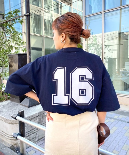 WHO'S WHO gallery（フーズフーギャラリー）の「【KOOKY'N/クーキー】ミニスタジアムTEE（Tシャツ/カットソー・メンズ・ホワイト/アッシュグレー/ブラック/ネイビー/ブルー/グリーン・FREE）」の5枚目の写真