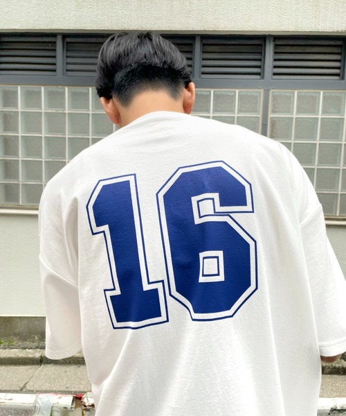 WHO'S WHO gallery（フーズフーギャラリー）の「【KOOKY'N/クーキー】ミニスタジアムTEE（Tシャツ/カットソー・メンズ・ホワイト/アッシュグレー/ブラック/ネイビー/ブルー/グリーン・FREE）」の18枚目の写真