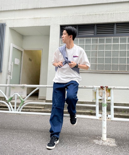 WHO'S WHO gallery（フーズフーギャラリー）の「【KOOKY'N/クーキー】ミニスタジアムTEE（Tシャツ/カットソー・メンズ・ホワイト/アッシュグレー/ブラック/ネイビー/ブルー/グリーン・FREE）」の19枚目の写真