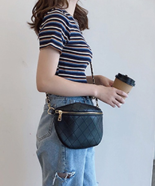 meJane（ミージェーン）の「マルチボーダーＴシャツ/カットソー【ZOZOTOWN限定】（Tシャツ/カットソー・レディース・ネイビー/ホワイト/イエロー・FREE）」の12枚目の写真