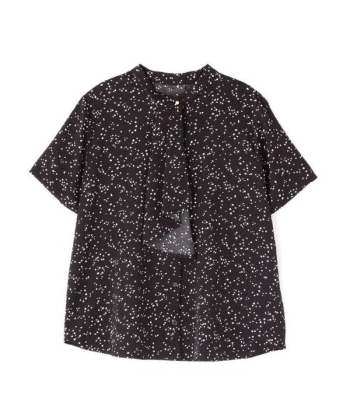 N.（N. Natural Beauty Basic）（エヌエヌナチュラルビューティーベーシック）の「【追加生産】◆ボウタイ風半袖ブラウス（シャツ/ブラウス・レディース・ベージュ/グリーン/ホワイト系1/ブラック系その他/ホワイト/ブラウン/ブルー・MEDIUM）」の10枚目の写真