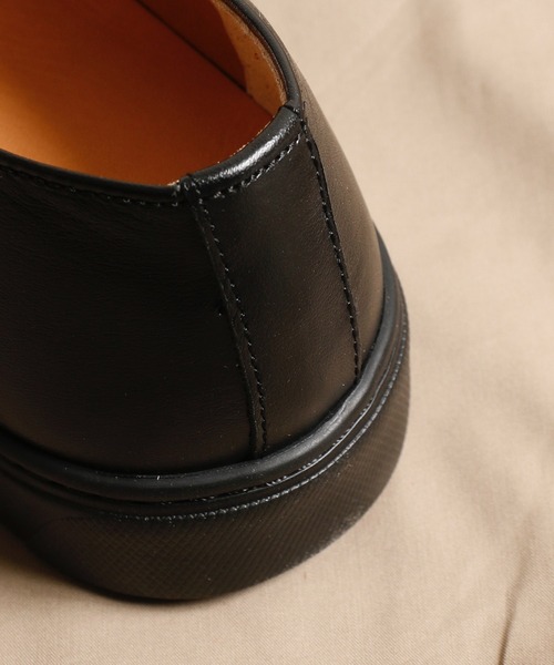 TOSS(トス)の「TOSS トス / Nice ニース ビブラムソール レザースリッポンシューズ / TS149-2A Nice(スリッポン・レディース・ブラック/ホワイト・8/9/7/10/5/4/6)」の9枚目の写真