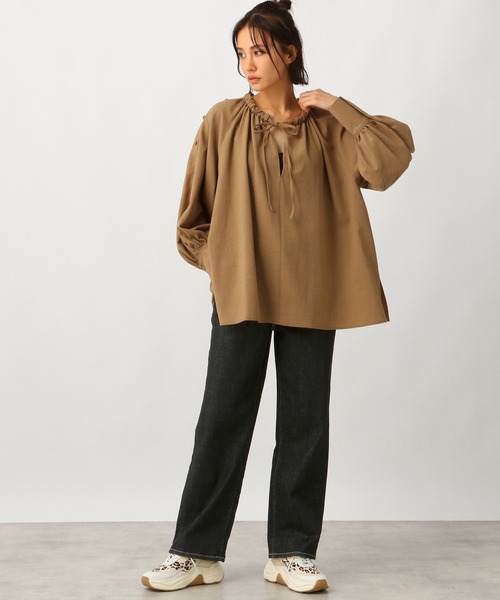 Ezick（エジック）の「カイハラレギュラーデニムパンツ（デニムパンツ・レディース・ブラック/グレー・SMALL/MEDIUM）」の21枚目の写真