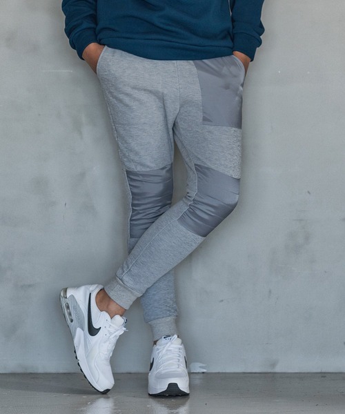 Magine(マージン)の「mp9064-BACK BRUSHED TECHNICAL JOGGER PANTS ジョガーパンツ(その他パンツ・メンズ・ブラック/チャコール/グレー・48/44/46)」の2枚目の写真