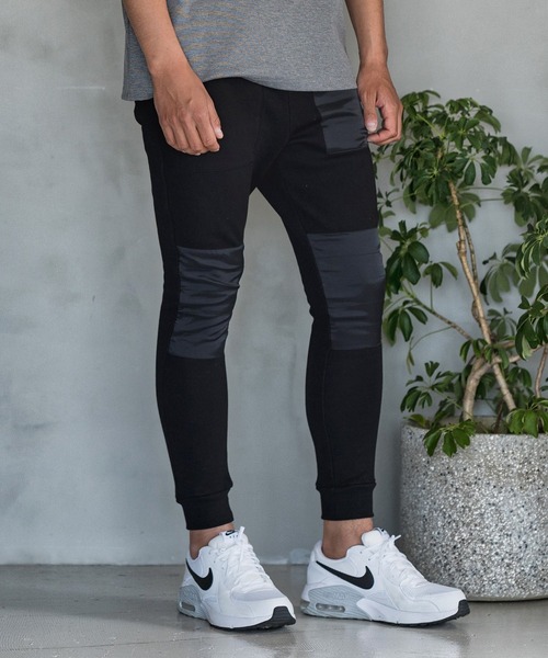 Magine(マージン)の「mp9064-BACK BRUSHED TECHNICAL JOGGER PANTS ジョガーパンツ(その他パンツ・メンズ・ブラック/チャコール/グレー・48/44/46)」の1枚目の写真