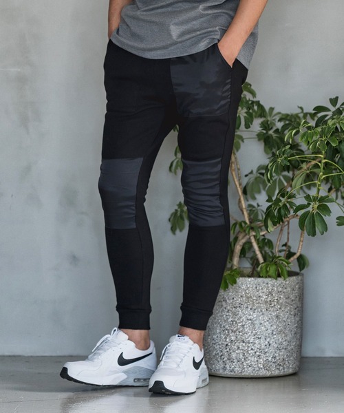 Magine(マージン)の「mp9064-BACK BRUSHED TECHNICAL JOGGER PANTS ジョガーパンツ(その他パンツ・メンズ・ブラック/チャコール/グレー・48/44/46)」の4枚目の写真