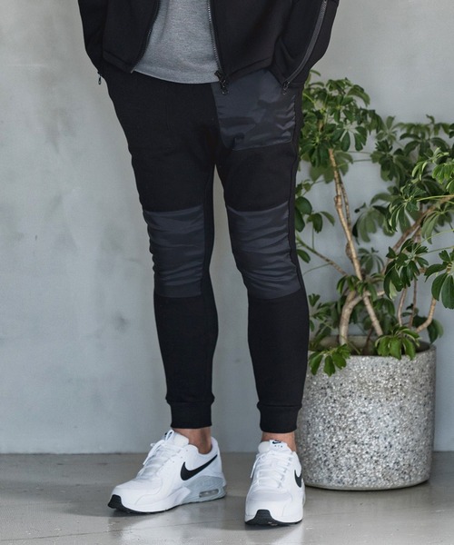 Magine(マージン)の「mp9064-BACK BRUSHED TECHNICAL JOGGER PANTS ジョガーパンツ(その他パンツ・メンズ・ブラック/チャコール/グレー・48/44/46)」の5枚目の写真