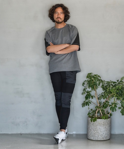 Magine(マージン)の「mp9064-BACK BRUSHED TECHNICAL JOGGER PANTS ジョガーパンツ(その他パンツ・メンズ・ブラック/チャコール/グレー・48/44/46)」の6枚目の写真