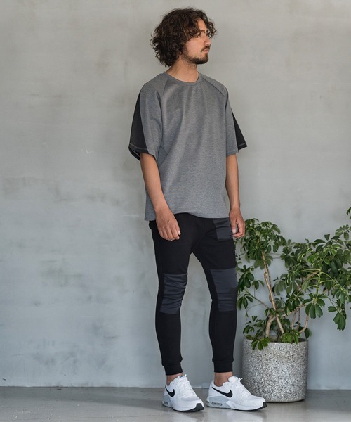 Magine(マージン)の「mp9064-BACK BRUSHED TECHNICAL JOGGER PANTS ジョガーパンツ(その他パンツ・メンズ・ブラック/チャコール/グレー・48/44/46)」の7枚目の写真