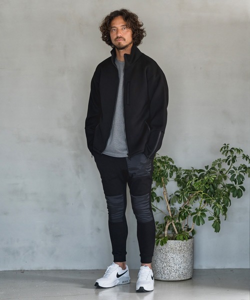 Magine(マージン)の「mp9064-BACK BRUSHED TECHNICAL JOGGER PANTS ジョガーパンツ(その他パンツ・メンズ・ブラック/チャコール/グレー・48/44/46)」の8枚目の写真