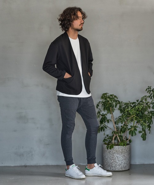 Magine(マージン)の「mp9064-BACK BRUSHED TECHNICAL JOGGER PANTS ジョガーパンツ(その他パンツ・メンズ・ブラック/チャコール/グレー・48/44/46)」の13枚目の写真