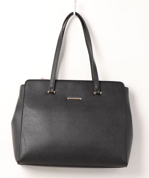 Honeys（ハニーズ）の「ＰＣポーチ付Ａ４トート（トートバッグ・レディース・グレイッシュベージュ/ネイビー/ブラック/ピンク系その他/ピンク・FREE）」の21枚目の写真