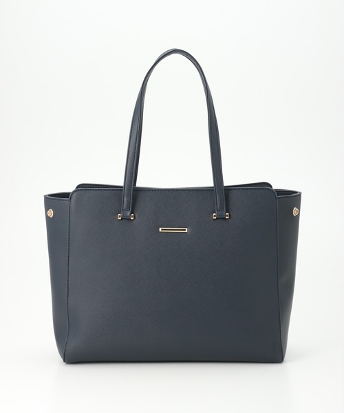 Honeys（ハニーズ）の「ＰＣポーチ付Ａ４トート（トートバッグ・レディース・グレイッシュベージュ/ネイビー/ブラック/ピンク系その他/ピンク・FREE）」の19枚目の写真