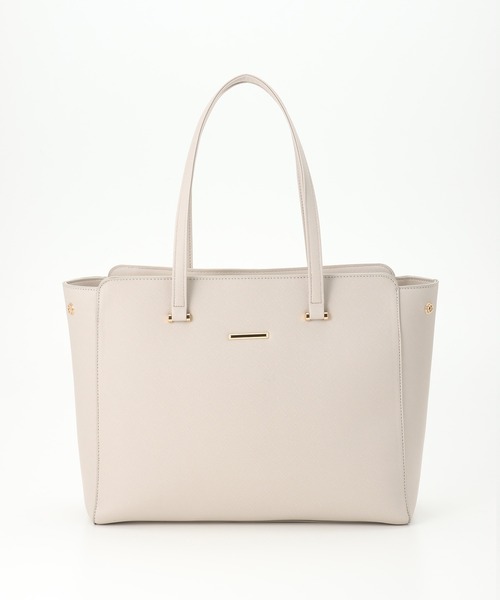 Honeys（ハニーズ）の「ＰＣポーチ付Ａ４トート（トートバッグ・レディース・グレイッシュベージュ/ネイビー/ブラック/ピンク系その他/ピンク・FREE）」の16枚目の写真