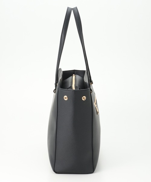 Honeys（ハニーズ）の「ＰＣポーチ付Ａ４トート（トートバッグ・レディース・グレイッシュベージュ/ネイビー/ブラック/ピンク系その他/ピンク・FREE）」の17枚目の写真