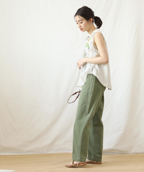 Gready Brilliant(グレディブリリアン)の「ストーンバイオベイカー(その他パンツ・レディース・カーキ/グレー系その他・38)」の6枚目の写真