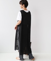 JOURNAL STANDARD relume | メッシュエンブロイダリーロングジレ◆(ワンピース)