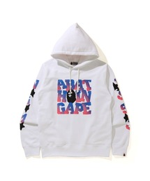A BATHING APE PULLOVER HOODIE M