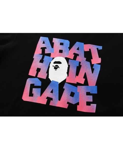 A BATHING APE（アベイシングエイプ）の「A BATHING APE PULLOVER HOODIE M（パーカー・メンズ・ホワイト/ブラック・MEDIUM/X-LARGE/SMALL/LARGE/XX-LARGE）」の7枚目の写真