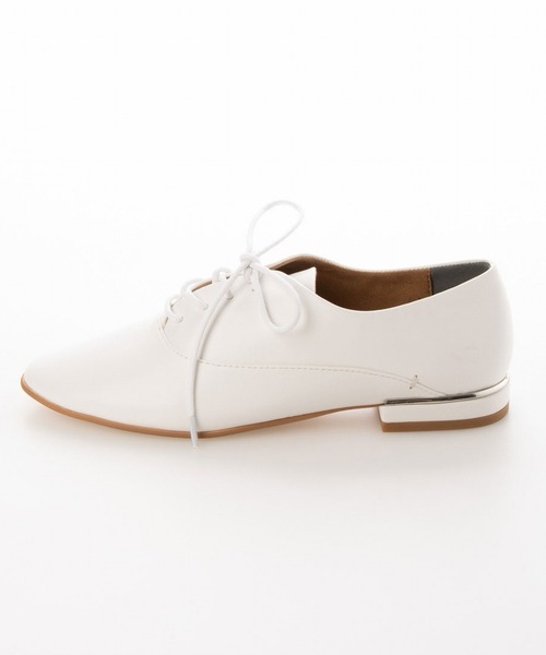 neue marche(ノイエマルシェ)の「レースアップシューズ/151(ドレスシューズ・レディース・ブラック/ホワイト/ゴールド・24.5cm/23.5cm/24cm/23cm/22.5cm)」の6枚目の写真