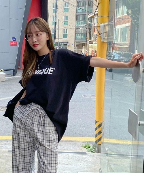 SONA(ソナ)の「SONYUNARA UNIQUEレトロプリント半袖Tシャツ(Tシャツ/カットソー・レディース・ブラック・FREE)」の12枚目の写真