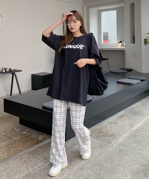SONA(ソナ)の「SONYUNARA UNIQUEレトロプリント半袖Tシャツ(Tシャツ/カットソー・レディース・ブラック・FREE)」の11枚目の写真