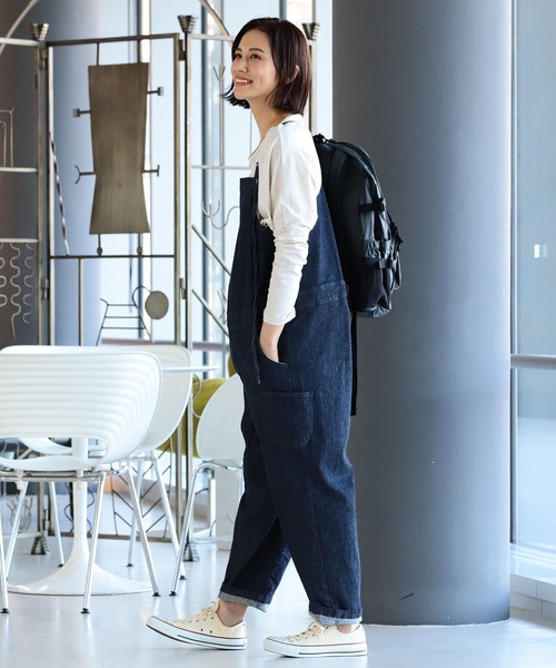 merrier BEAMS(メリアビームス)の「FREDRIK PACKERS / DAY PACK TIPI マザーズリュック(バックパック/リュック・レディース・チャコールグレー・ONE SIZE)」の3枚目の写真