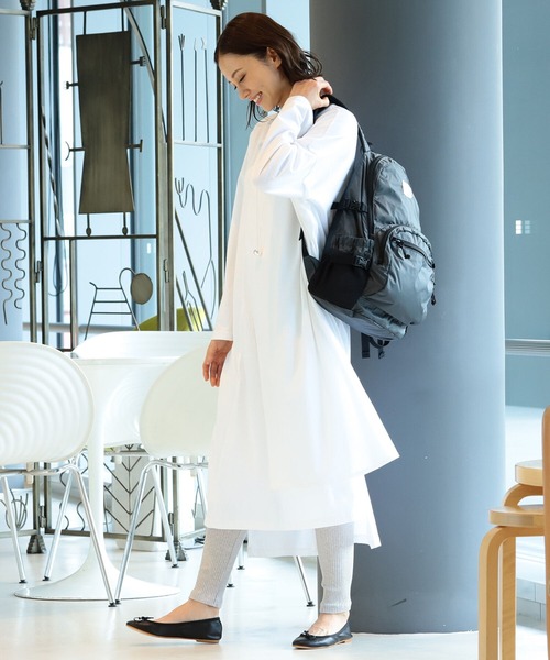 merrier BEAMS(メリアビームス)の「FREDRIK PACKERS / DAY PACK TIPI マザーズリュック(バックパック/リュック・レディース・チャコールグレー・ONE SIZE)」の7枚目の写真