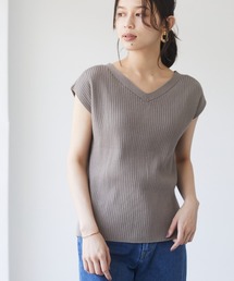 Sugar spoon | ・SUGAR SPOON 2wayフレンチコットンニット＊(ニット/セーター)