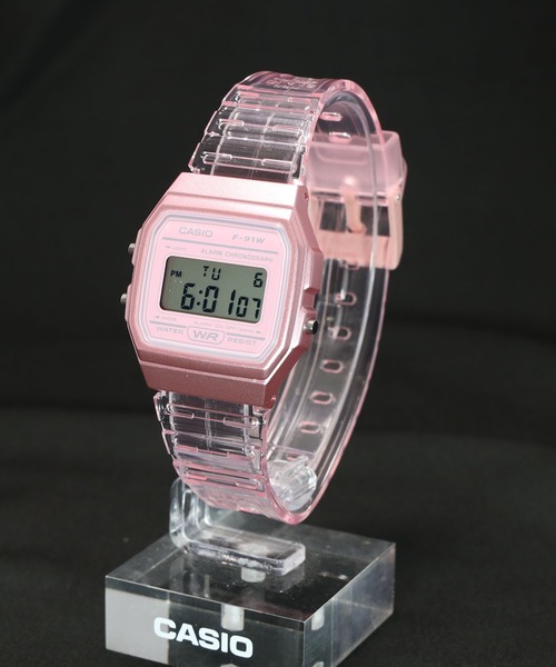 CASIO(カシオ)の「CASIO Collection / F-91WS-4JH(デジタル腕時計・メンズ・ピンク・FREE)」の8枚目の写真