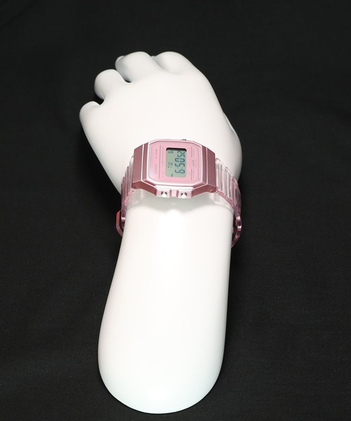 CASIO(カシオ)の「CASIO Collection / F-91WS-4JH(デジタル腕時計・メンズ・ピンク・FREE)」の7枚目の写真