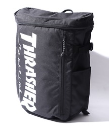 THRASHER（スラッシャー）の「THRASHER/スラッシャー Backpack Box 25L バックパック ボックス ブランドロゴ A4サイズ（バックパック/リュック・メンズ）」