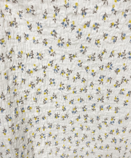 apres jour（アプレジュール）の「シャーリング花柄トップス【ZOZOTOWN限定アイテム】（シャツ/ブラウス・レディース・アイボリー/オフホワイト/その他/ホワイト系その他・フリー/X-LARGE）」の6枚目の写真