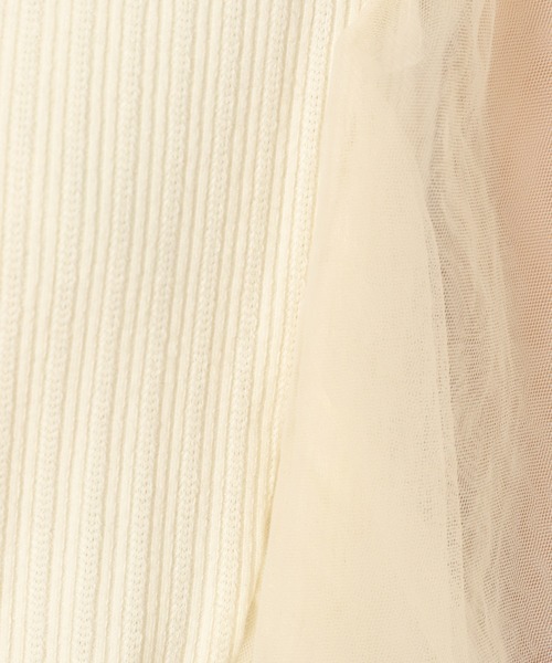 mysty woman（ミスティウーマン）の「サイドチュール2WAYプルオーバー 218379（Tシャツ/カットソー・レディース・ブラック/アイボリー/イエロー系その他・FREE）」の15枚目の写真