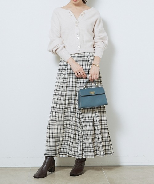 SNIDEL（スナイデル）の「スカートライクパンツ（その他パンツ・レディース・その他/ホワイト系その他/ブラック系その他・1/0）」の5枚目の写真