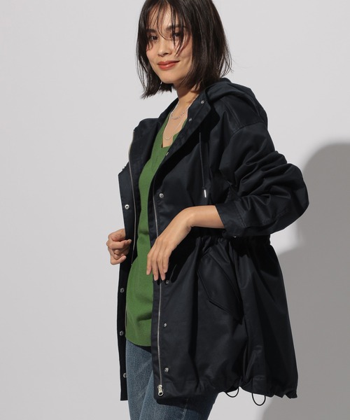 BAYFLOW（ベイフロー）の「ミリタリーフードブルゾン（ブルゾン）」 - WEAR