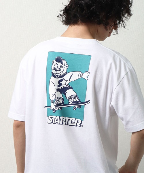 Starter スターター キャラクターグラフィックｔシャツ プリントｔシャツ 半袖 Xj Bnu Tシャツ カットソー Starter スターター のファッション通販 Zozotown