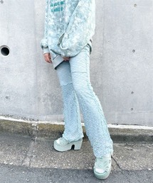 RANDOM SWITCHED LACE パンツ