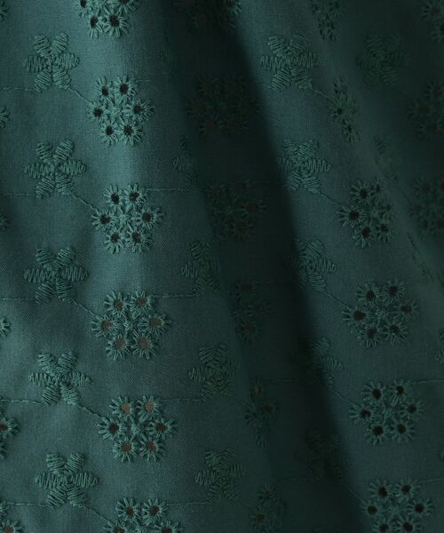 Cutie Blonde(キューティーブロンド)の「◆【S-L】刺繍ブラウス(シャツ/ブラウス・レディース・オフホワイト/ブラック/モスグリーン・01/02/03)」の11枚目の写真