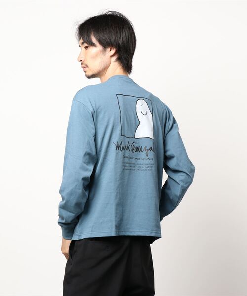 Mark Gonzales（マーク・ゴンザレス）の「【MARK GONZALES】アートグラフィックロンＴ（Tシャツ/カットソー・メンズ・ホワイト/ブラック/グレー/オフホワイト/ブルー/グリーン・S/M/L/XL）」の10枚目の写真