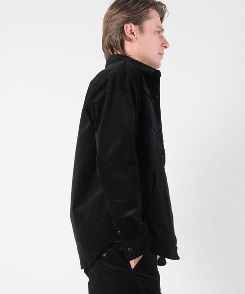 +phenix（プラスフェニックス）の「+phenix（プラスフェニックス）Stretch Corduroy Shirt（シャツ/ブラウス・メンズ・ブラック/オフホワイト/カーキ・S/M/L/XL/XXL）」の20枚目の写真