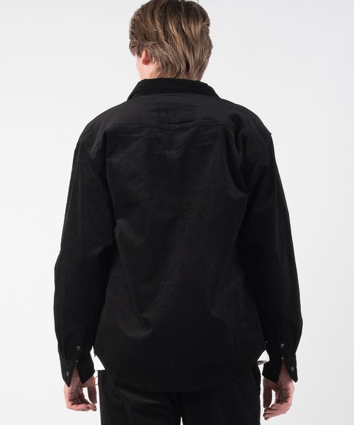 +phenix（プラスフェニックス）の「+phenix（プラスフェニックス）Stretch Corduroy Shirt（シャツ/ブラウス・メンズ・ブラック/オフホワイト/カーキ・S/M/L/XL/XXL）」の11枚目の写真