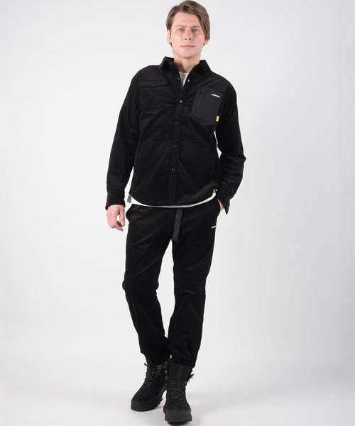 +phenix（プラスフェニックス）の「+phenix（プラスフェニックス）Stretch Corduroy Shirt（シャツ/ブラウス・メンズ・ブラック/オフホワイト/カーキ・S/M/L/XL/XXL）」の17枚目の写真