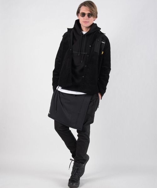 +phenix（プラスフェニックス）の「+phenix（プラスフェニックス）Stretch Corduroy Shirt（シャツ/ブラウス・メンズ・ブラック/オフホワイト/カーキ・S/M/L/XL/XXL）」の14枚目の写真