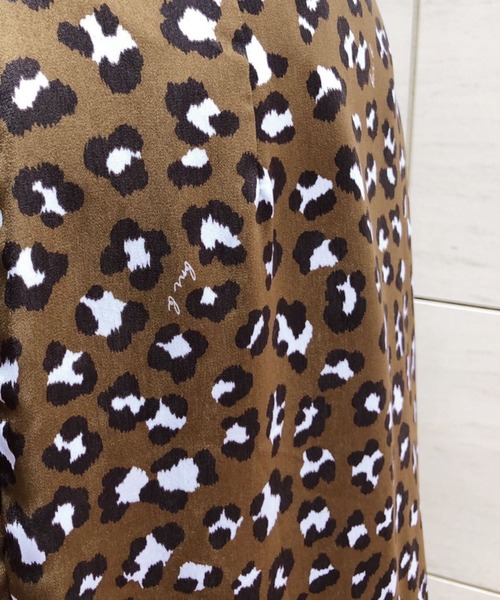 Banner Barrett（バナーバレット）の「オリジナルレオパードパンツ（その他パンツ・レディース・ブラウン/ライトピンク・38）」の8枚目の写真