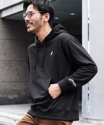 KANGOL カンゴール /ブランド別注 ビッグシルエット オーバーサイズ ロゴ刺繍 プルオーバー フーディー スウェット パーカー