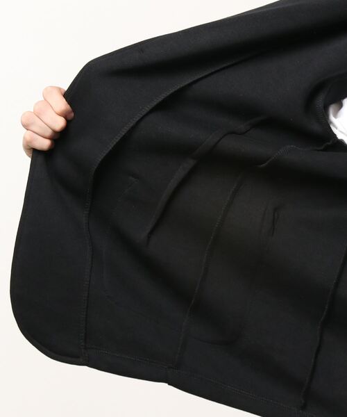 ８(eight)（エイト）の「ポンチテーラード（テーラードジャケット・メンズ・ネイビー/チャコールグレー/ブラック・X-LARGE/MEDIUM/LARGE）」の6枚目の写真