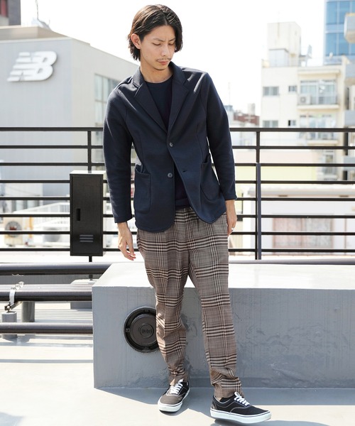 ８(eight)（エイト）の「ポンチテーラード（テーラードジャケット・メンズ・ネイビー/チャコールグレー/ブラック・X-LARGE/MEDIUM/LARGE）」の19枚目の写真